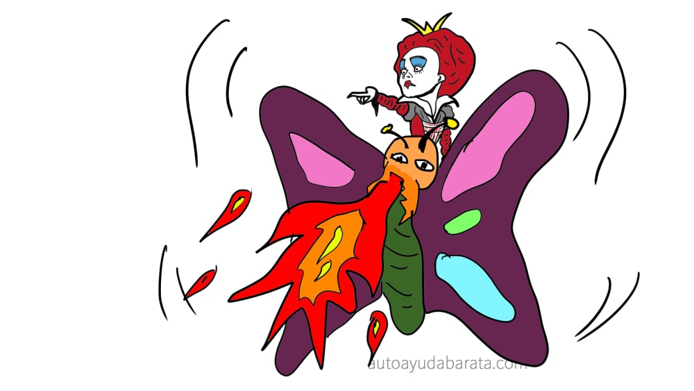 La reina y la mariposa